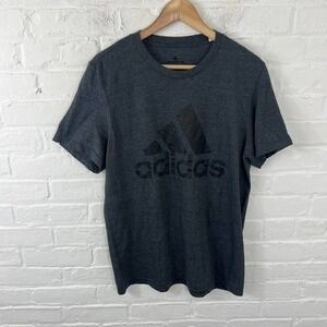 Adidas Men's Classic Fit Amplifier T-Shirt Short Sleeve Solid Gray Size Large